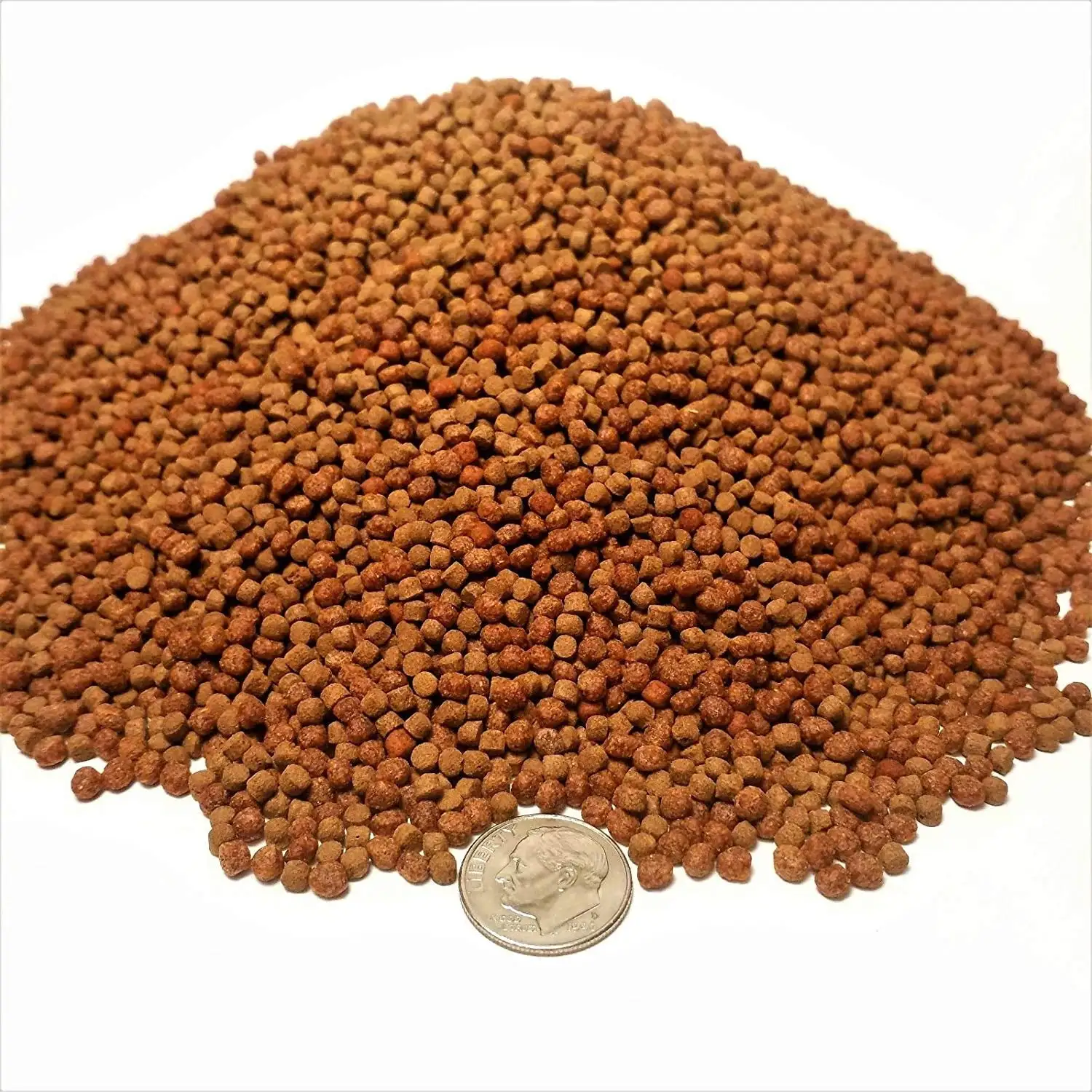 Aquatic Foods 5-Type Red Parrot Super RED Coloring Pellet Blend. Ideal for Discus. Oscars. Cichlids. ALL Tropical & Pond Fish. - 1/2-lb...GB-620