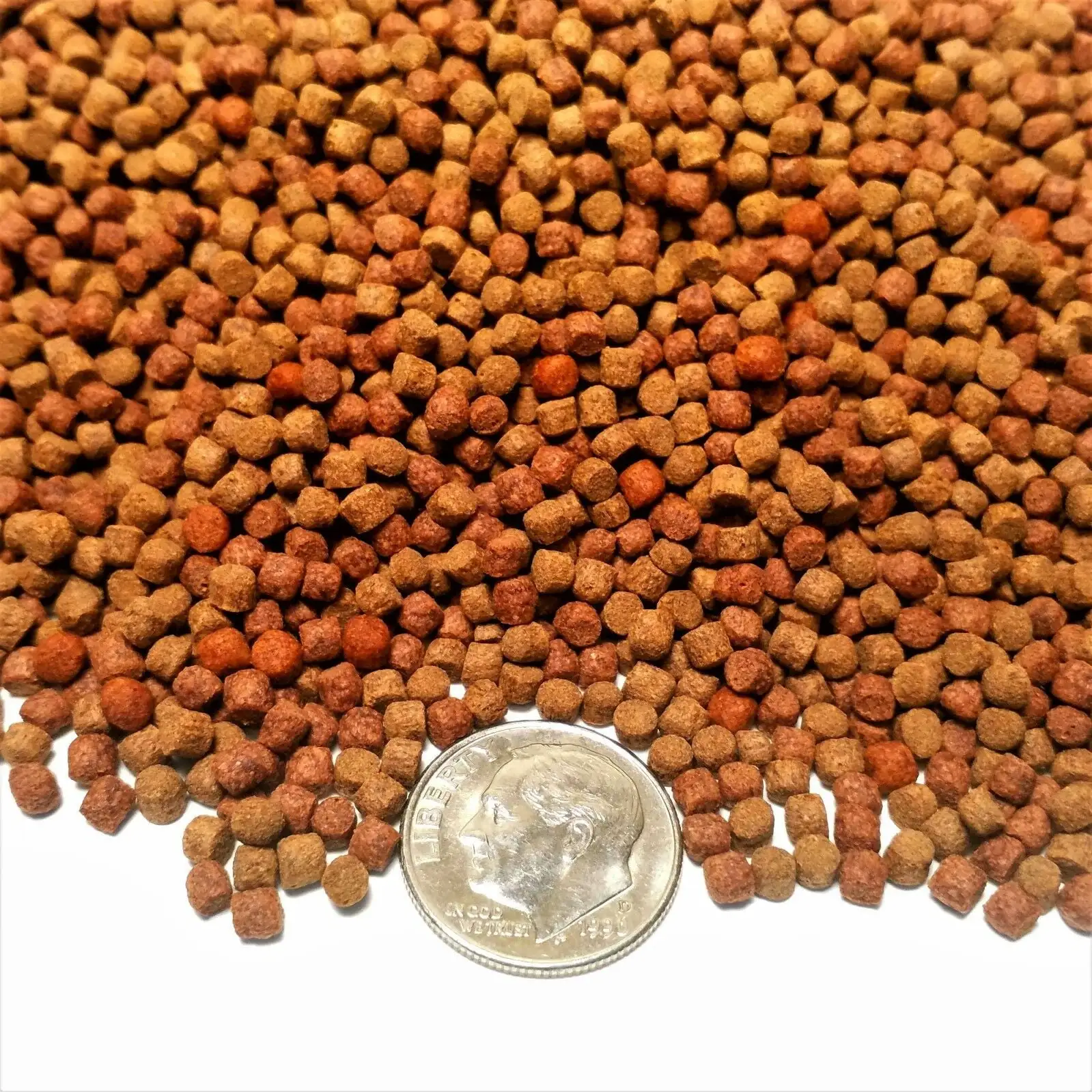 Hai Feng Fast Color Blood Parrot & Aquatic Foods Intense Red Pellets in Bulk??2.5-lbs 50/50 Mix AF & Hai Feng