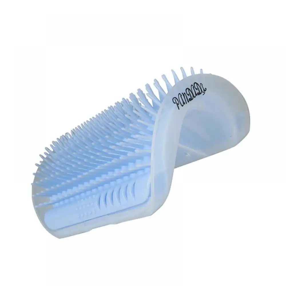 Cat Self Groomer. Cats Corner Groomers Soft Wall Corner Massage Combs Grooming Brush Perfect Massager Tool for Long Short Fur Cat Puppy. Light Blue.13 cm/5.12*9 cm/3.54