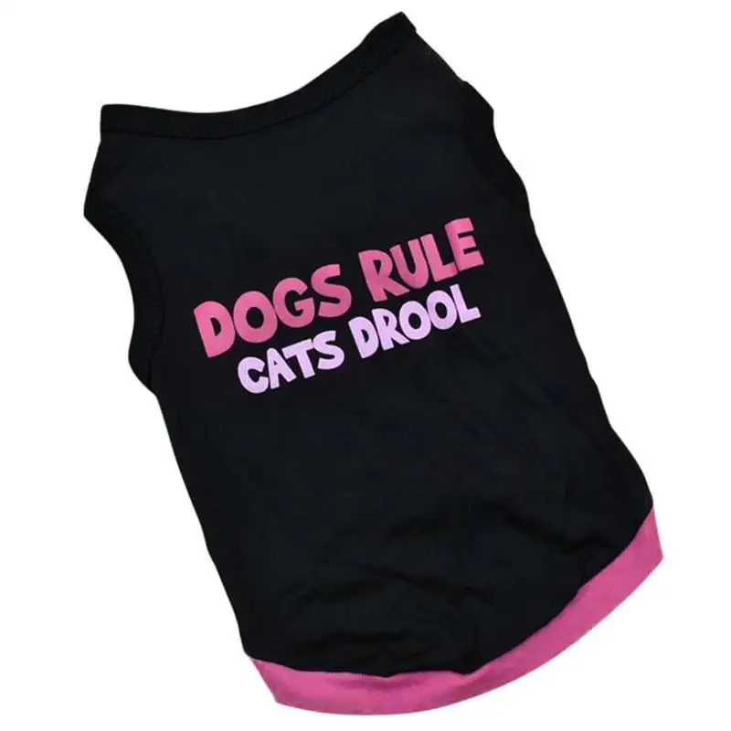 Dog Clothes Pet Shirt Summer Costume Tee Shirts for Dogs