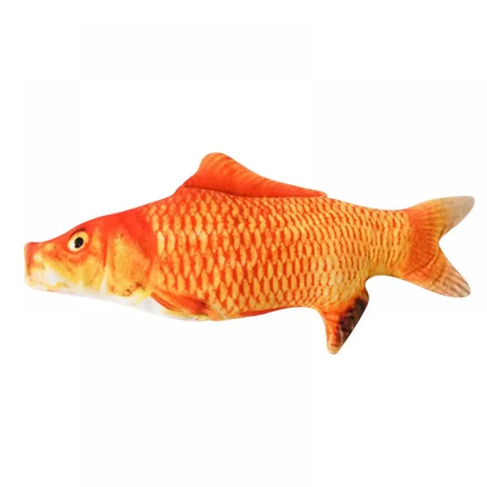 Cat Fish Toy Cat Scratching Catnip Toy Interactive Simulation Fish Catnip Toy Plush Plush Toy