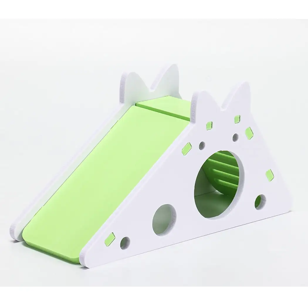 Byepica Pet Hamster Hideout House with Ladder Slide