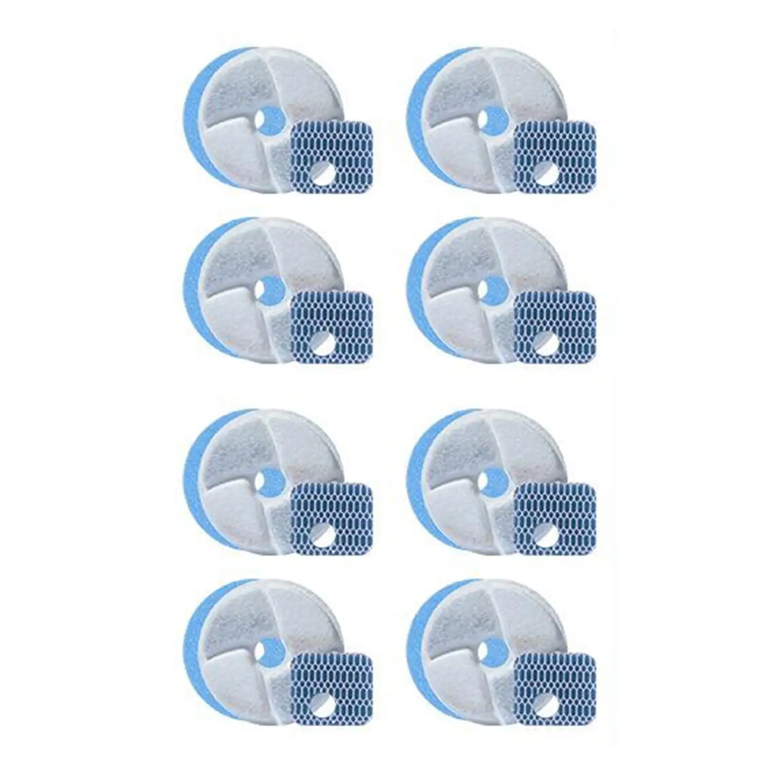 8Pcs Replaceable Filters for Wf040 Cat Water Fountain