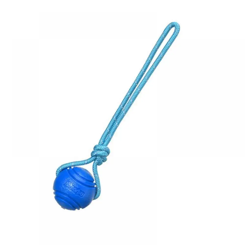 Dog Toy.Rope-Ball Pet Toys.Durable Rubber Ball.Lightweight.Interactive Toys Outdoor.Indestructible Dog Chew Toy.Floats on Water?CGreat for Beach and Pool.Professional Dog Training Equipment