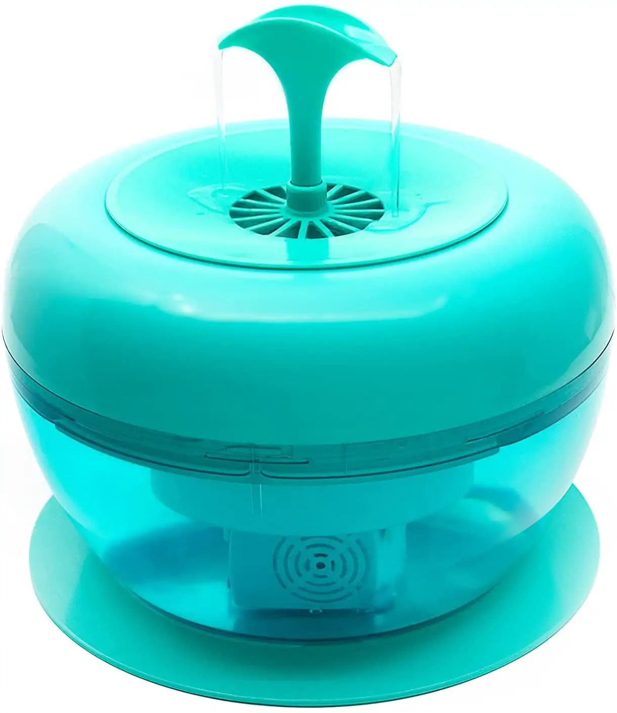 IntelliLeash PURRoducts Purrfect Water Fountain for Cats and Small Dogs with Premium 5-Layer Filter That Lasts Up To Two Months. Splash Free and Tip-Proof Design. Low Water Auto Shut-Off Feature.