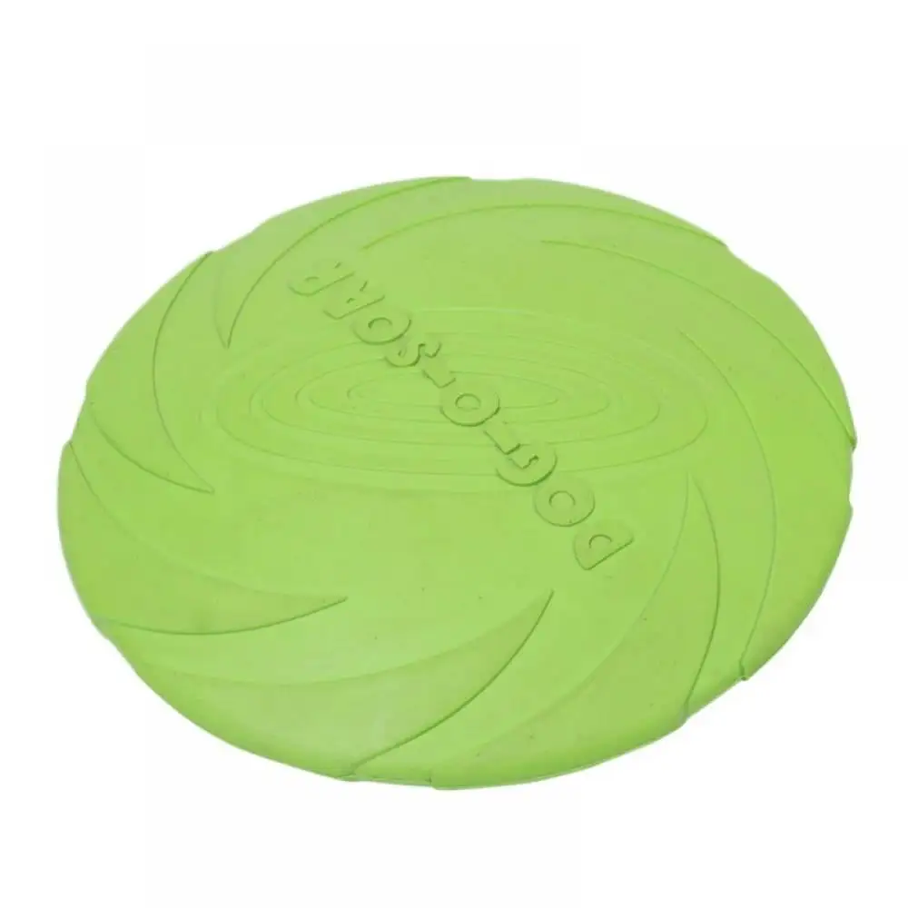 Dog toys Indestructible Disc - for Large Dogs - Soft Rubber flying toy for Training ?C Heavy Duty Durable Freezbee for Pets ?C Lightweight. Interactive Flying Toy for Fetch. Tug of War. Catch