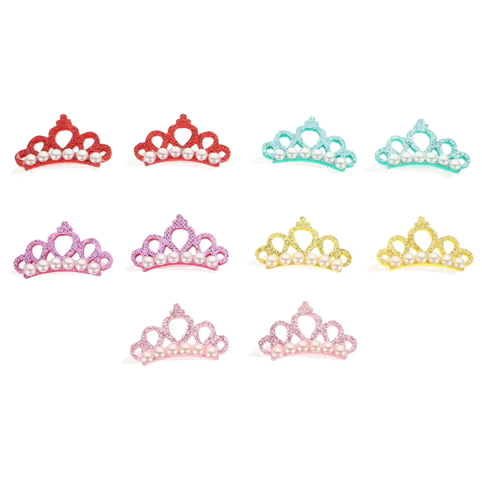 10pcs Pet Hair Clips Pet Dog Hair Accessories Pet Decor Supplies Dog Hairpins