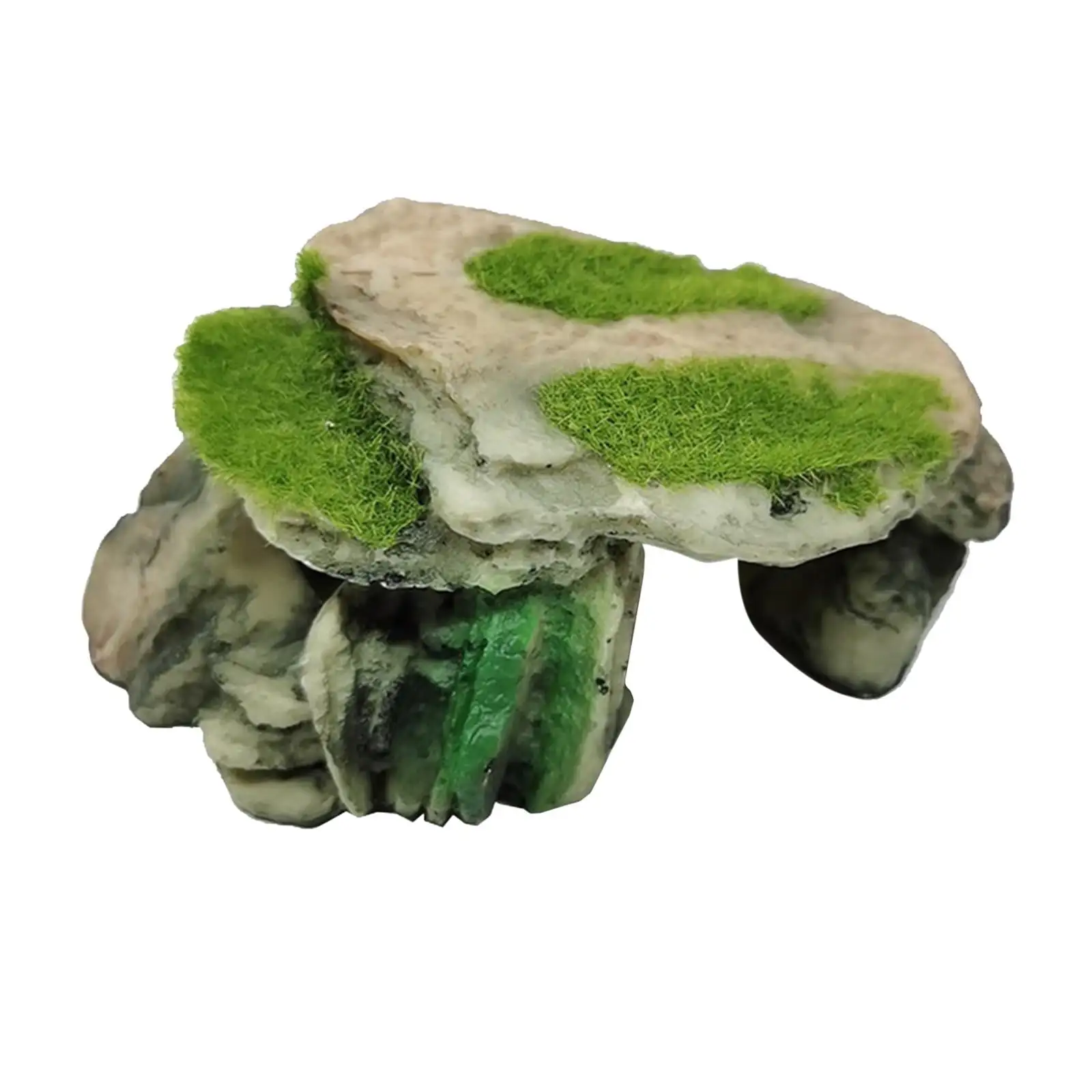 Reptile Hide Cave Habitat Turtle Terrarium Landscape Decoration I