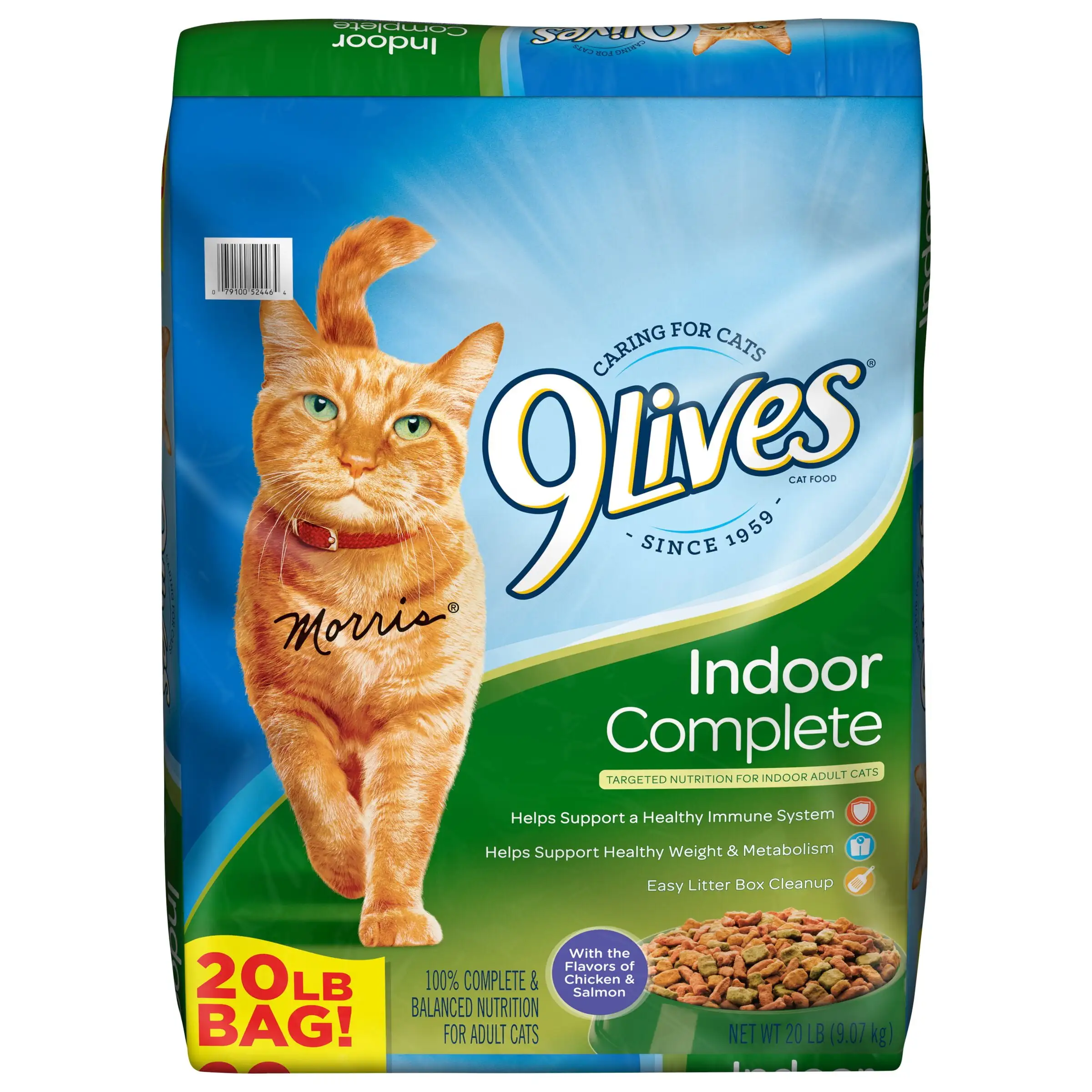 9Lives Indoor Complete Cat Food. 20-Pound Bag