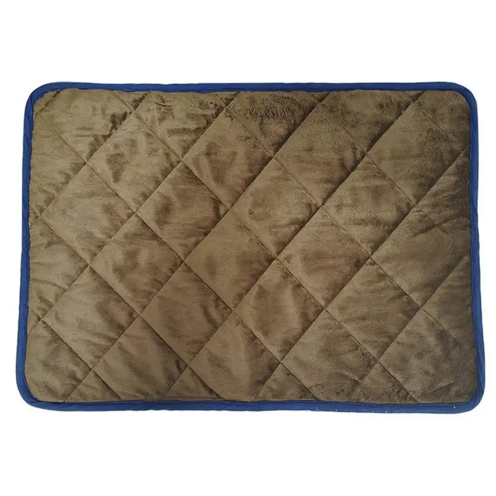 Baywell Self Warming Pet Crate Pad. Self Heating Thermal Bed Liner for Dogs Cats Pets with Soft Sherpa Polyester for Home and Travel