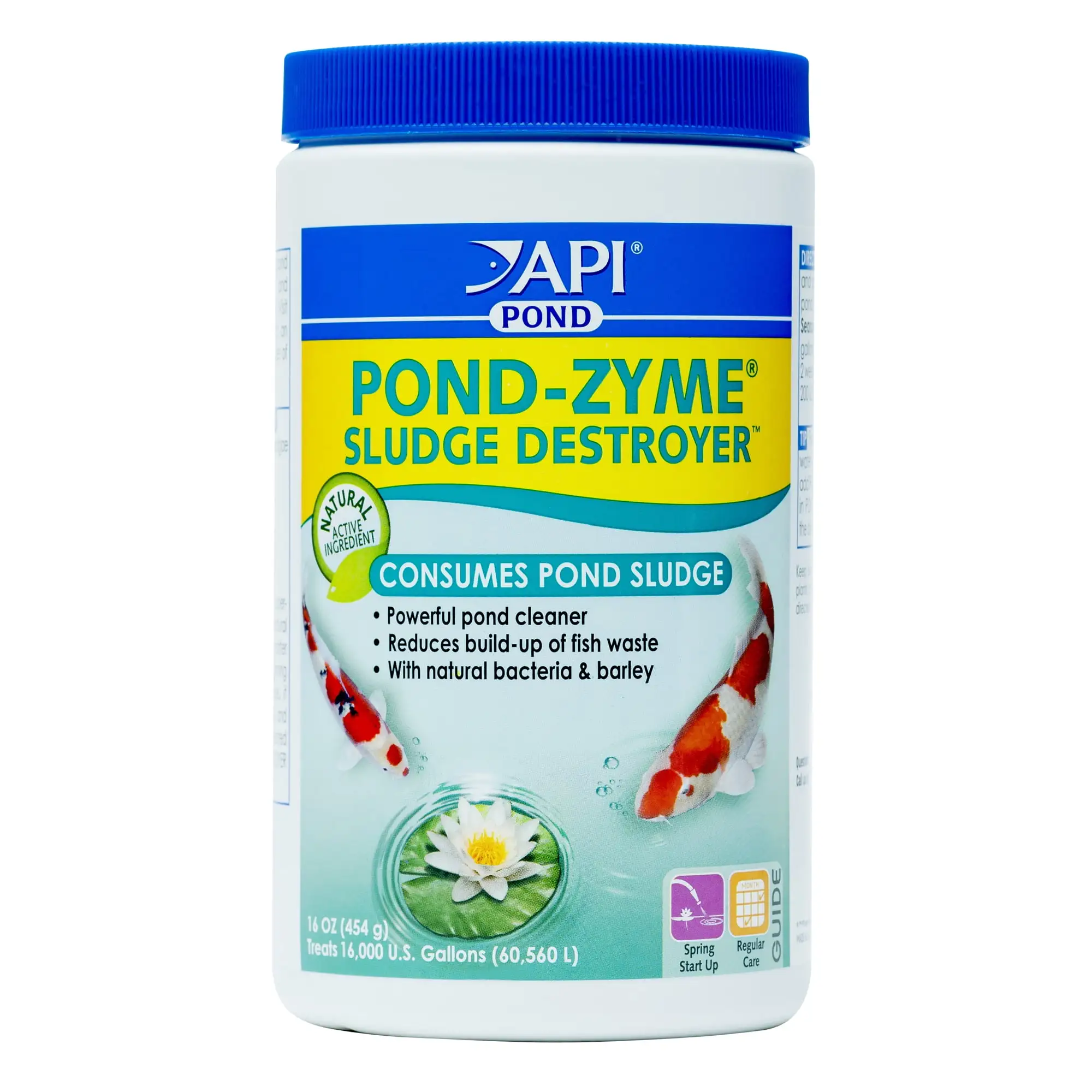 API Pond-Zyme Sludge Destroyer. Pond Water With Barley. 1 lb