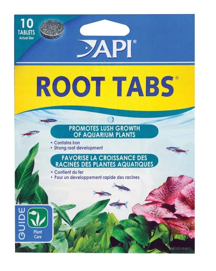 API Root Tabs Freshwater Aquarium Plant Fertilizer .4 Ounce 10 Tablets