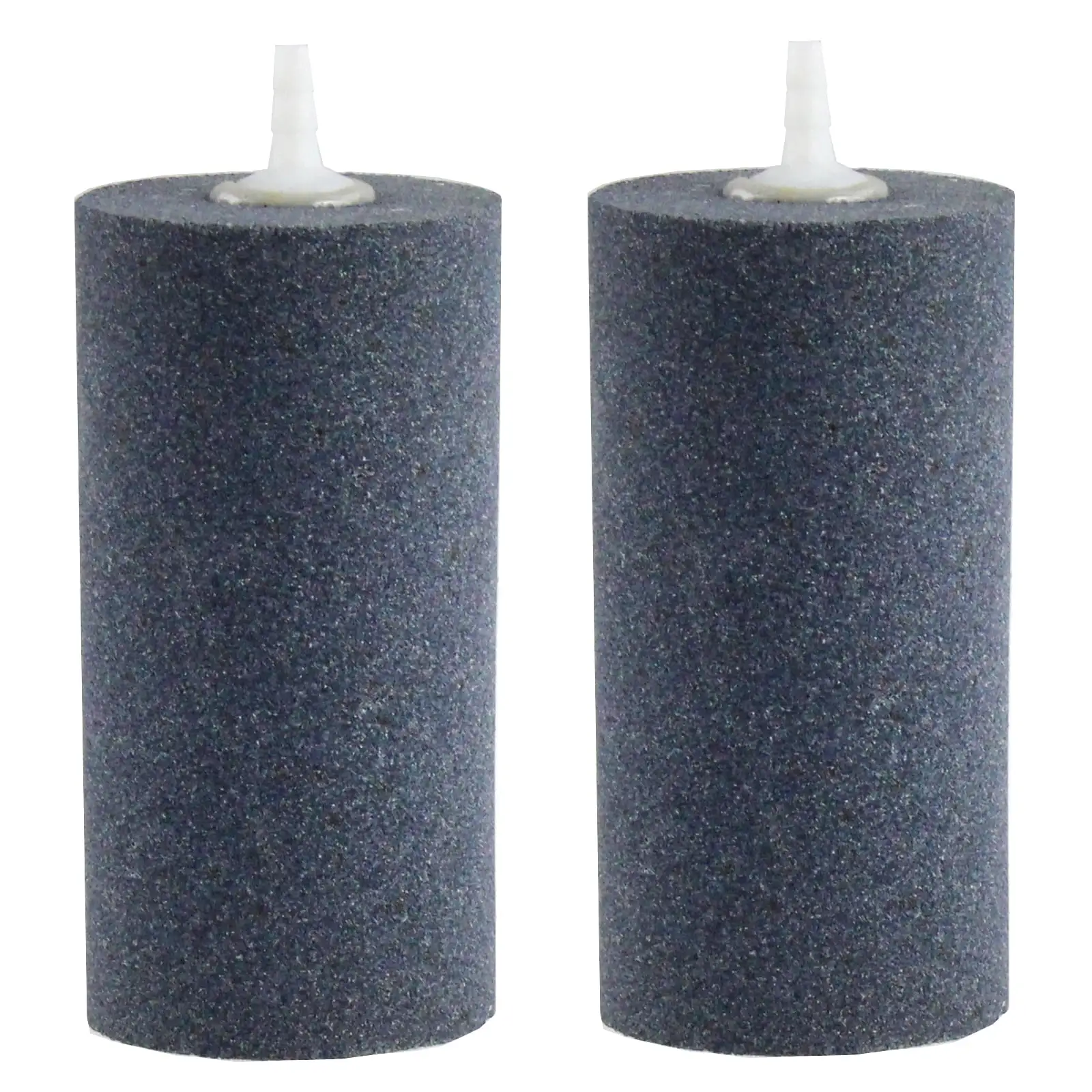 AQUANEAT 2 Pack Large Grey Air Stone. Aerator Bubble Diffuser. Air Pump Accessories