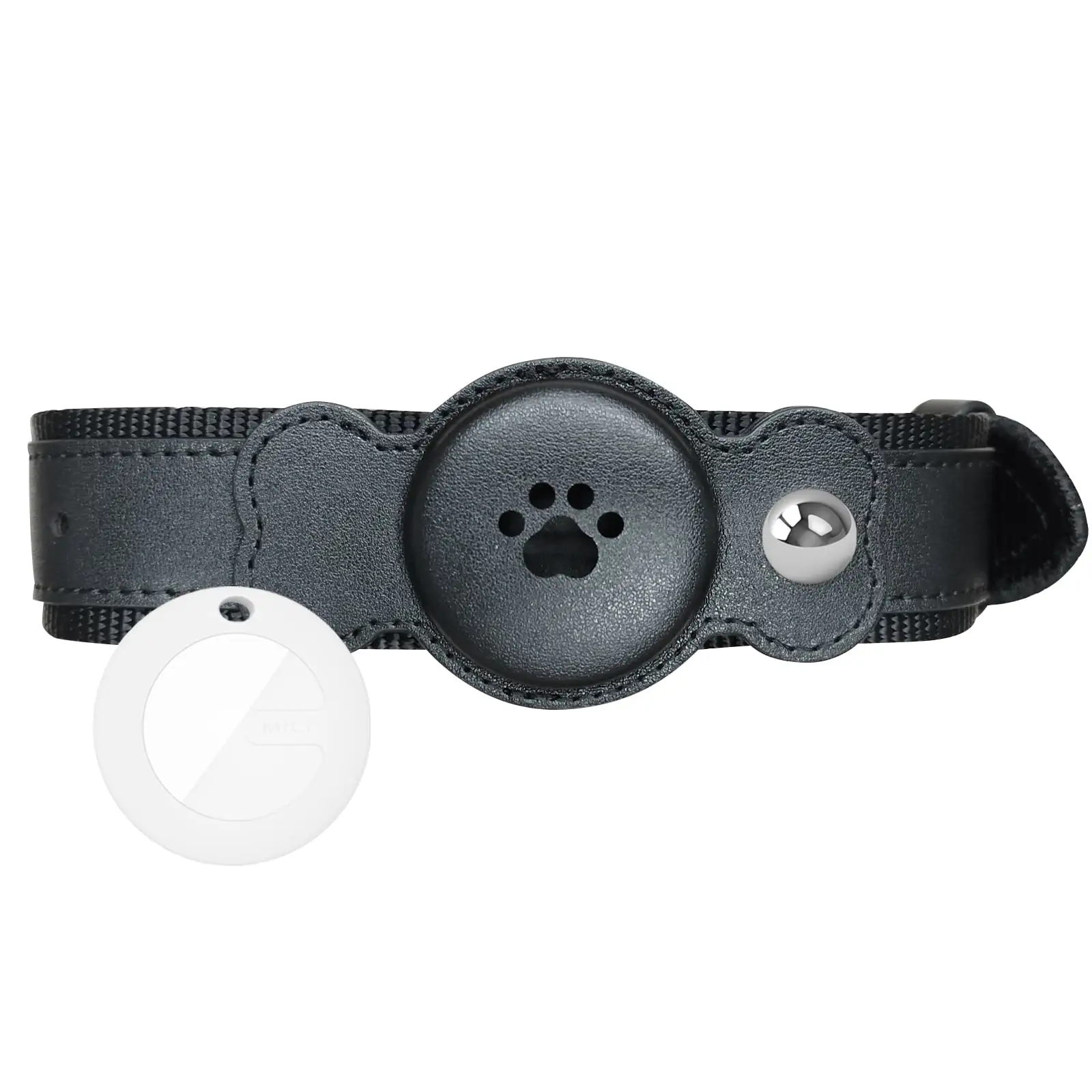 Anself GPS for Dogs Waterproof IP67 Tracking Smart Collar Real-time Location No Monthly Fee Dog Collar for Small Medium Large Dogs Unlimited Dog Tracking for iOS