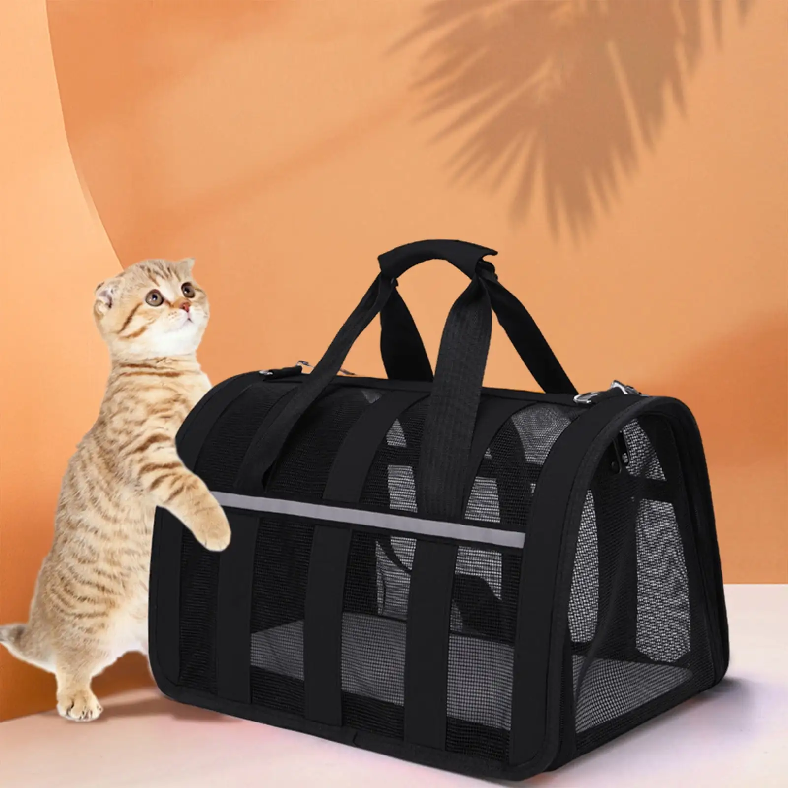 Apmemiss Clearance Cat Carrier. Dog Carrier Pet Carriers Airline Approved Portable Collapsible Hand Bag Soft-Sided Dog Travel Carrier Bag for Puppy Kitten Small Dogs Up to 15 Lbs