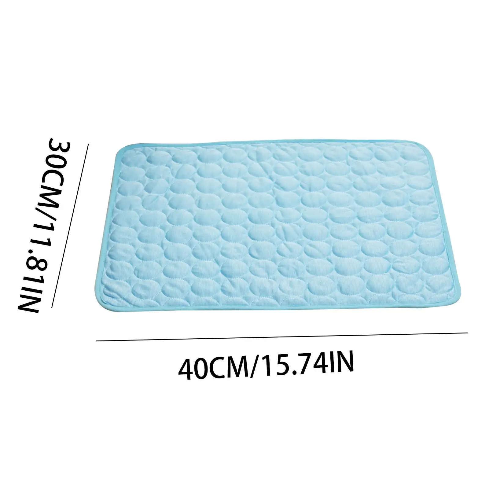 Apmemiss Clearance Dog Cooling Mat. Cooling Mat for Dogs Cats. Dog Cooling Pads. Summer Pet Dog Self Cooling Mat Ice Silk Washable for Dog Beds. Kennels. Crates and Car Seats Dog Christmas Gifts