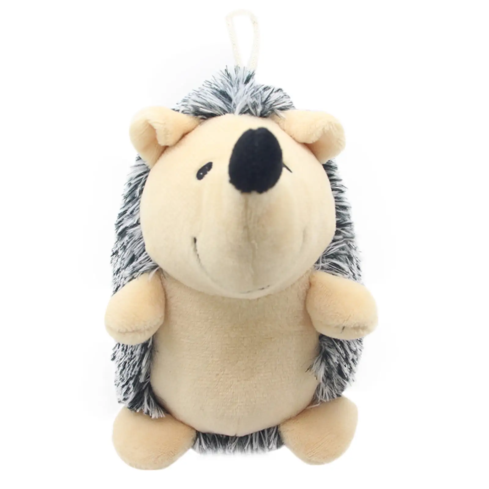 Apmemiss Clearance Hedgehog Squeaky Dog Toy Soft Animal Plush Hedgehog Toy Dog Stuffed Toys Hedgehog Dog Chew Toy for Dog Pet Aggressive Chewers Puppy Training Playing Christmas Gifts. Black