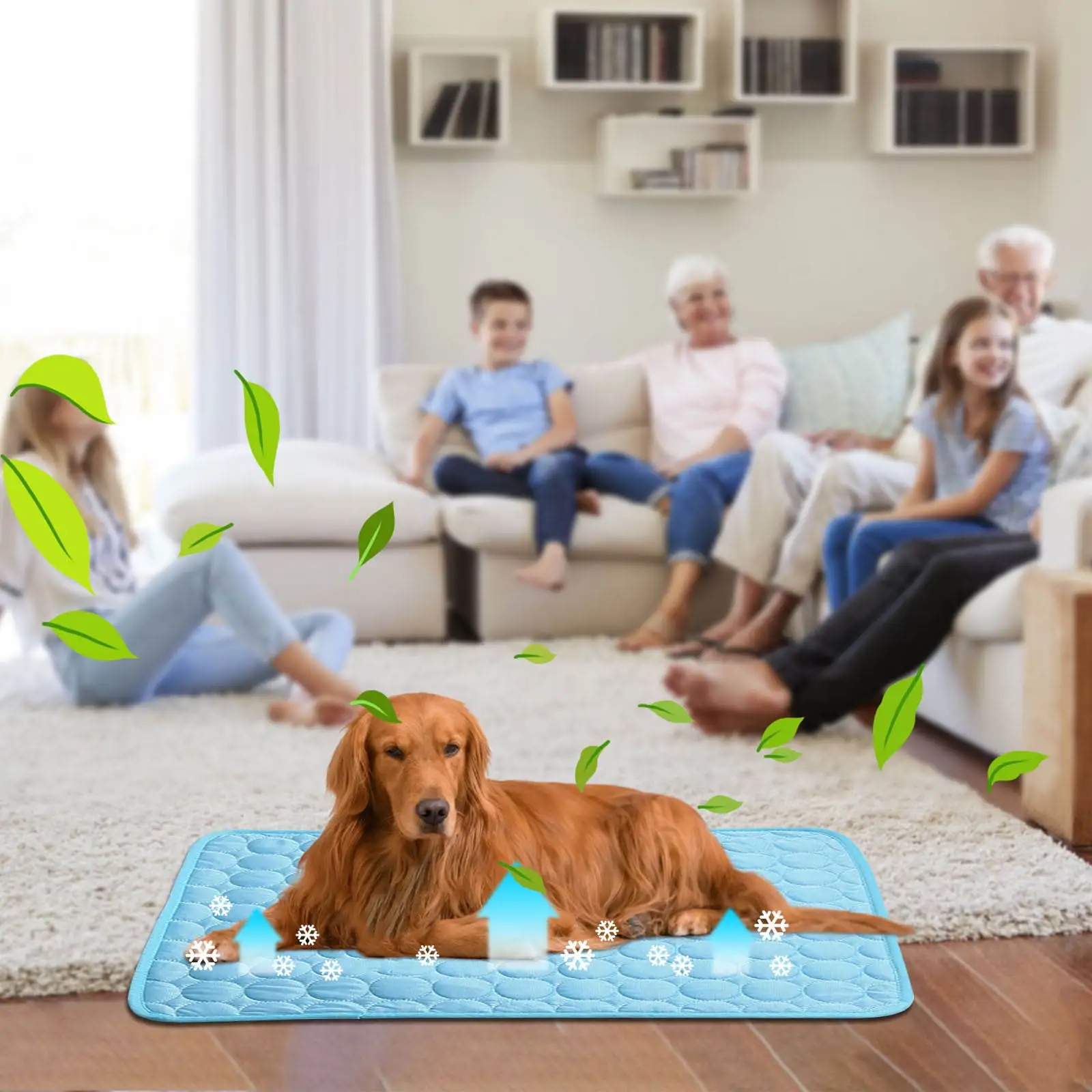 Apmemiss Clearance Summer Pet Pad Pet Ice Pad Dog Pad Dog Kennel Dog Pad Pet Ice Pad Cool Pad Size L