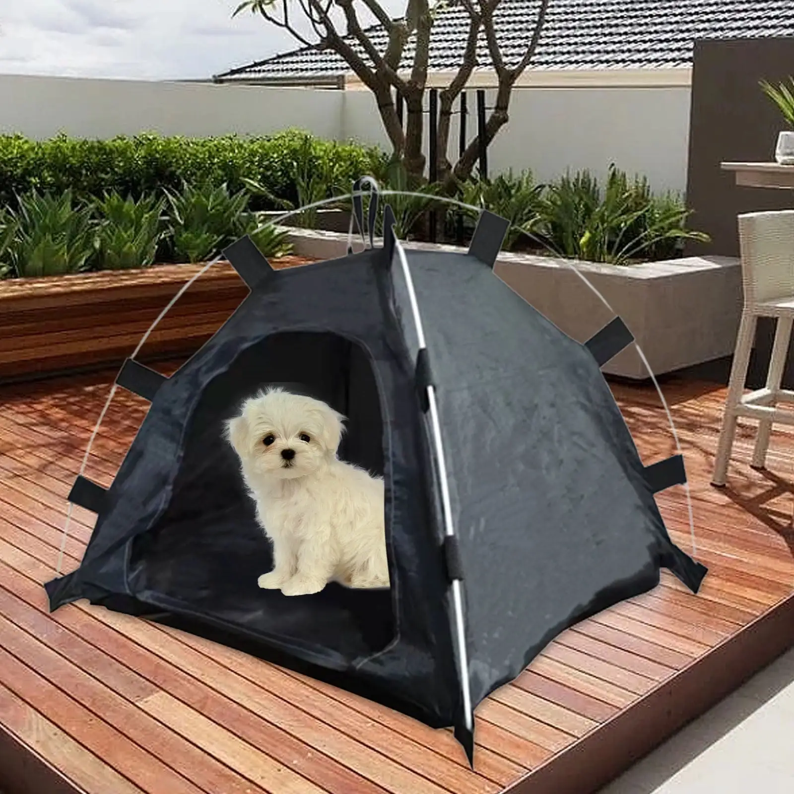 Apmemiss Dog Bed Clearance Cats Dogs Bed for Indoor Cats Dogs Bed. Cats Dogs Cave Bed. Warm Enclosed Covered Cats Tent.Outdoor Cave Bed House for Cats.Puppy Or Small Pet. Black