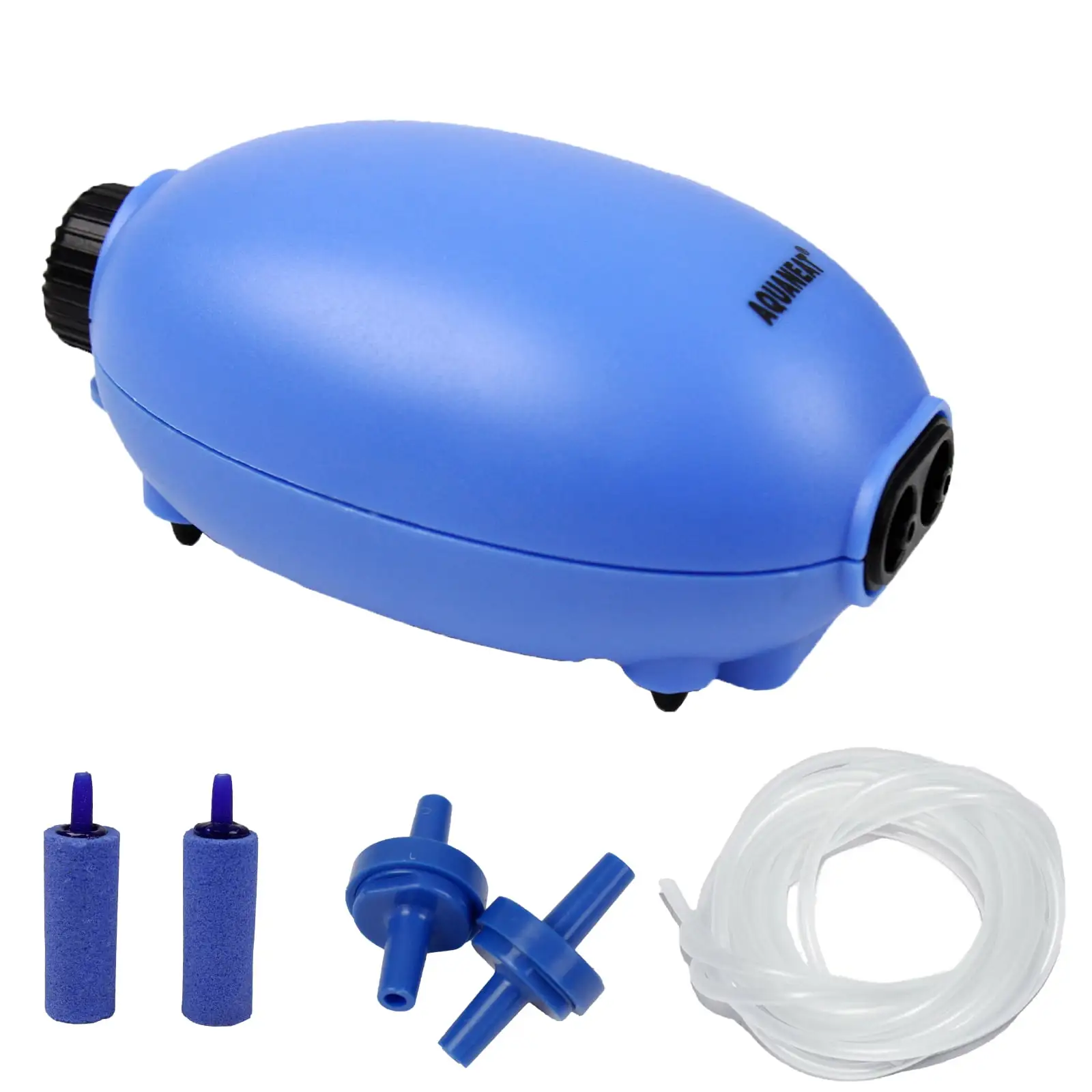 Aquaneat Aquarium Air Pump 100GPH for 75 Gallon Fish tank Adjustable Aerator Dual Outlets