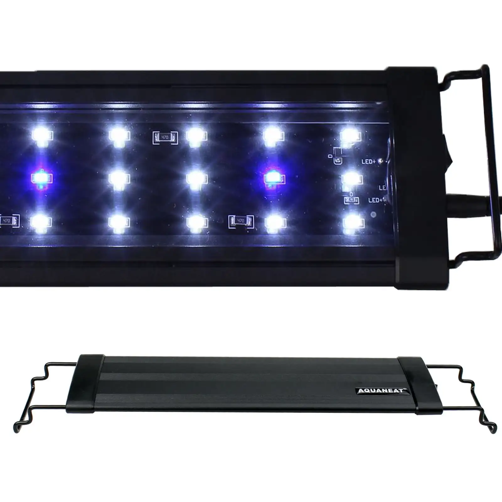 Aquaneat Aquarium Light. 0.5W Fish Tank LED Light. White and Blue.30 inch