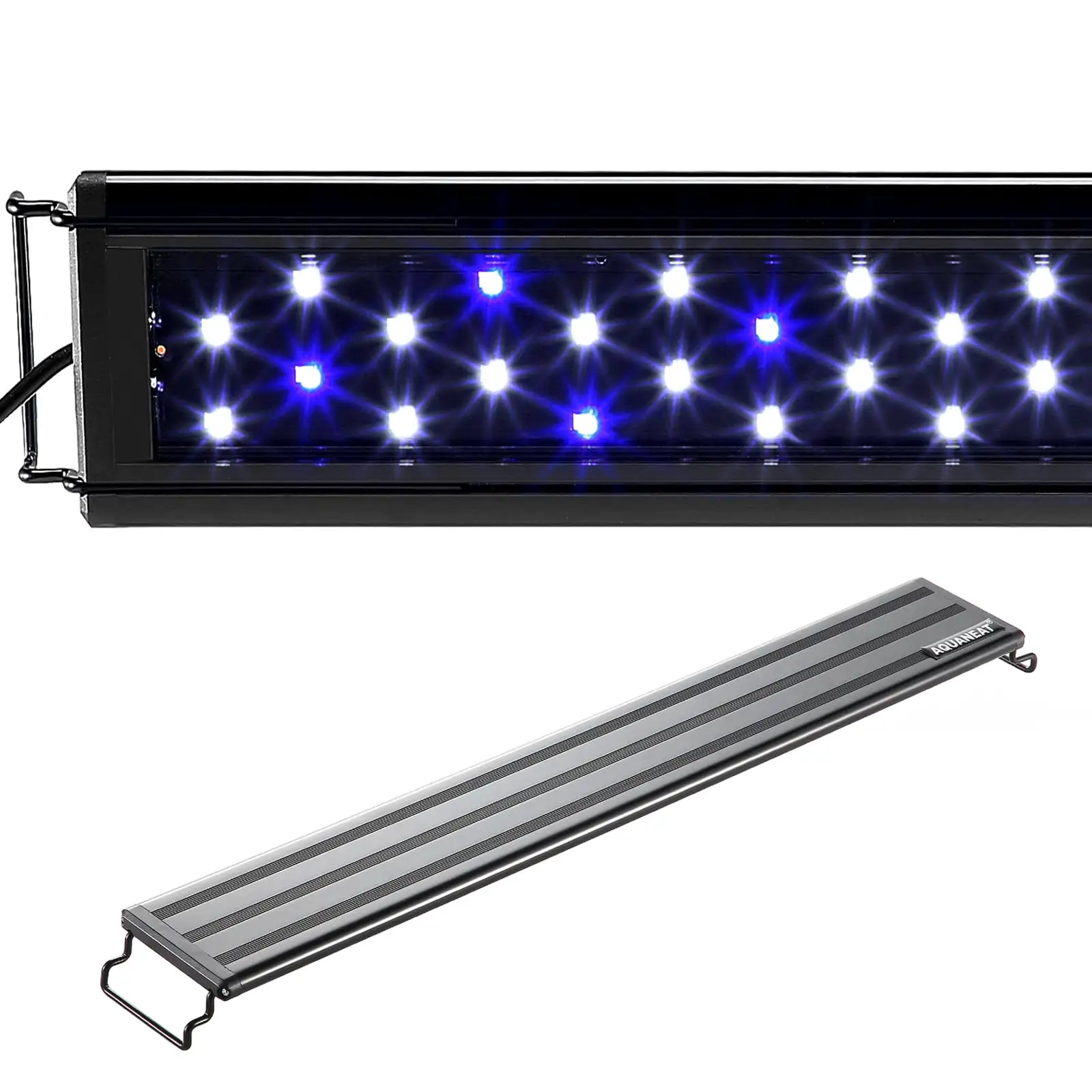 Aquaneat LED Aquarium Light Blue and White for 12-16 inch Water Fish Tank Light