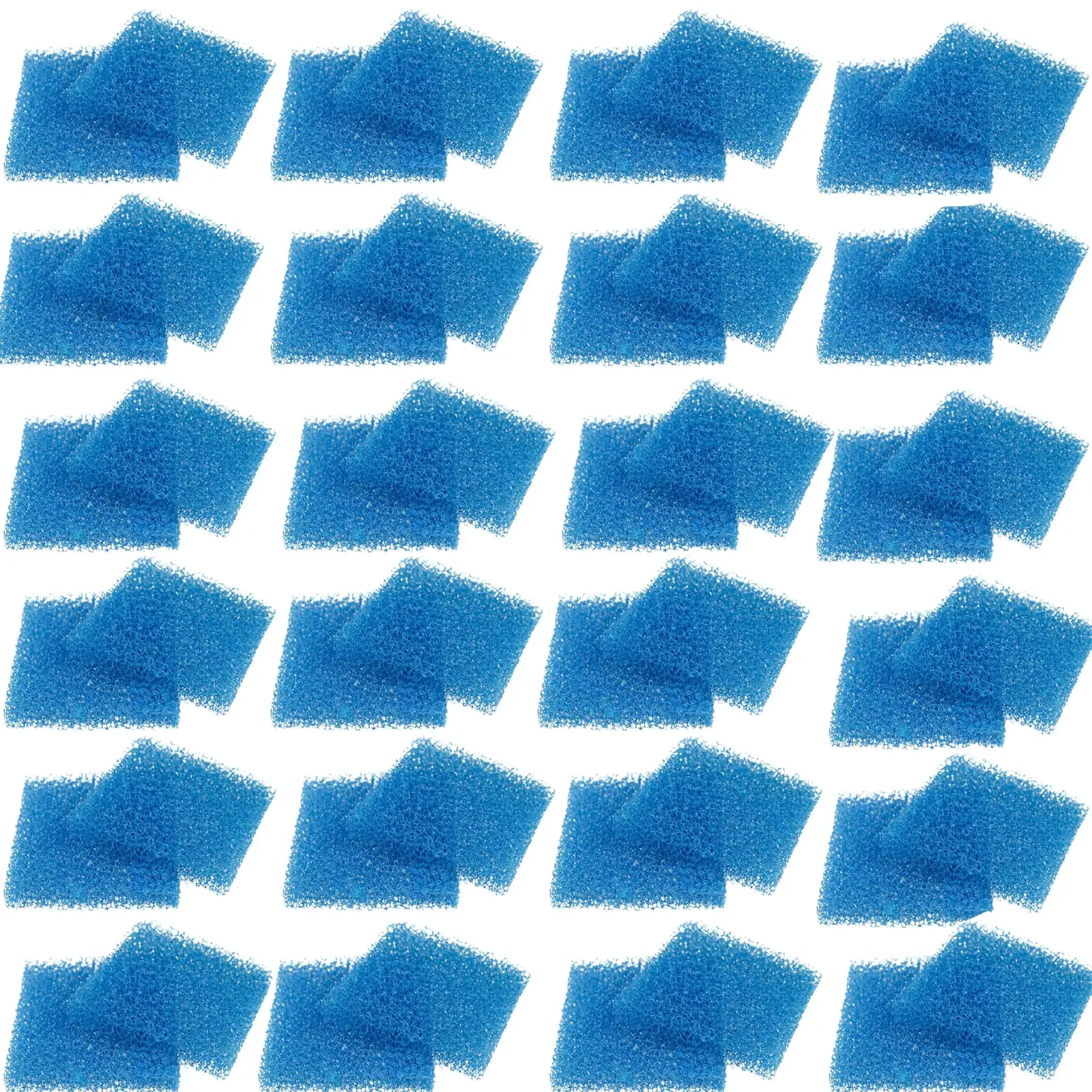 Aquaneat Replacement Filter Sponge Foam Pads 100 pcs for Aquarium Filters