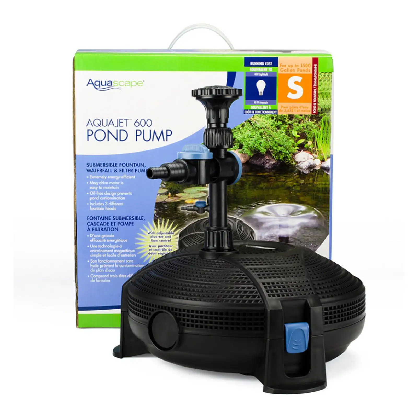 Aquascape AquaJet Submersible Pond Fountain Pump