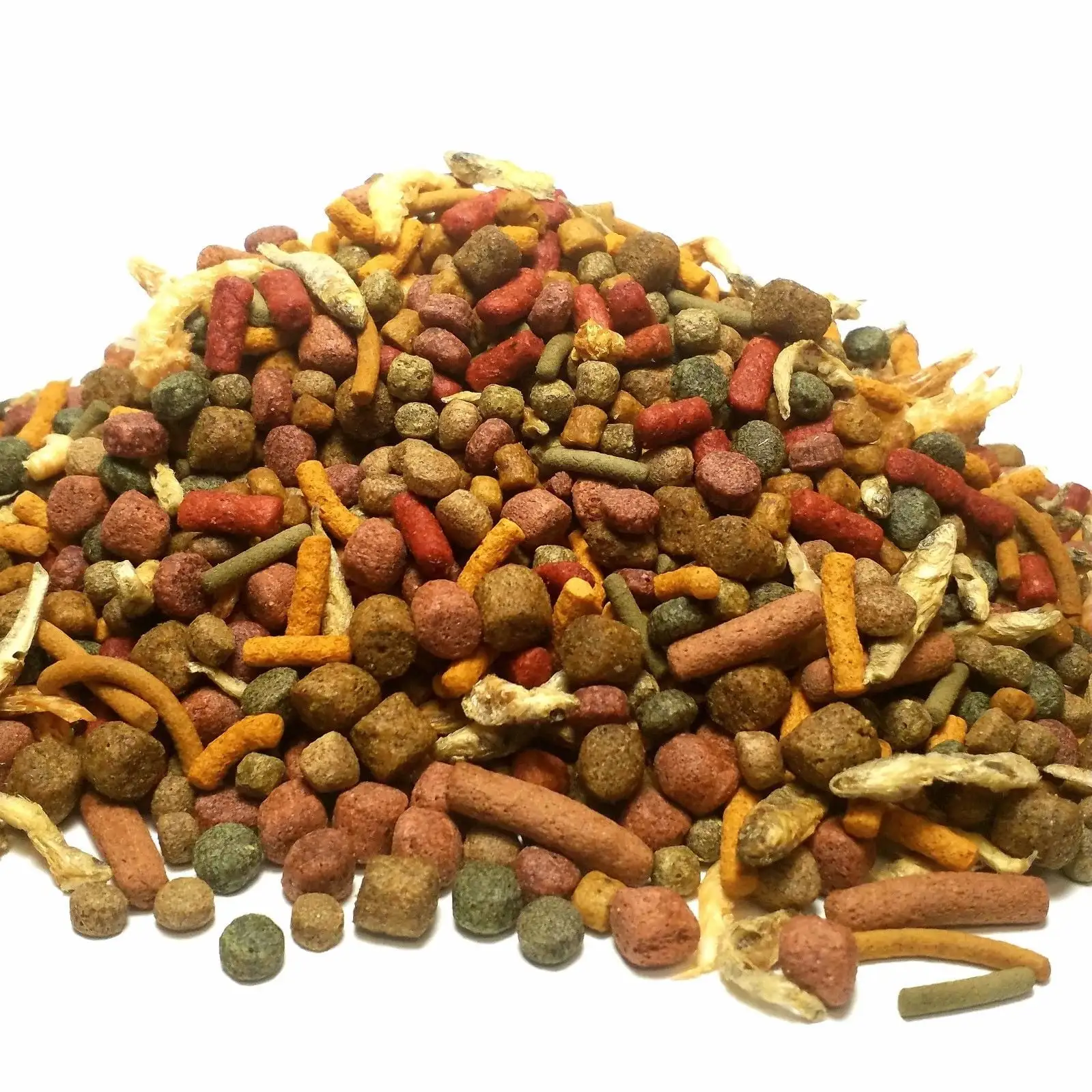 Aquatic Foods 13-Type Cichlid & Aquatic Turtle Blend. Also Great for Large Fish - 1/2-lb GB-480