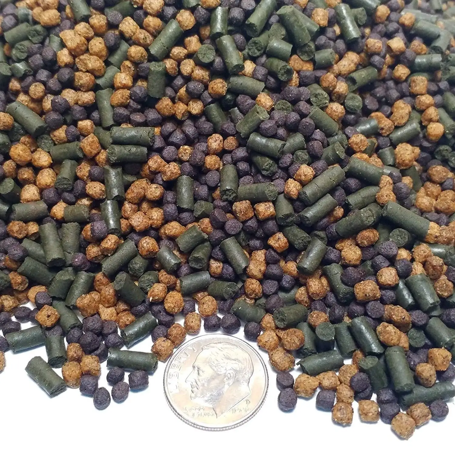 Aquatic Foods Cichlid Sinking Bits & Pellets Blend for ALL Tropicals - 1/2-lb GB-400