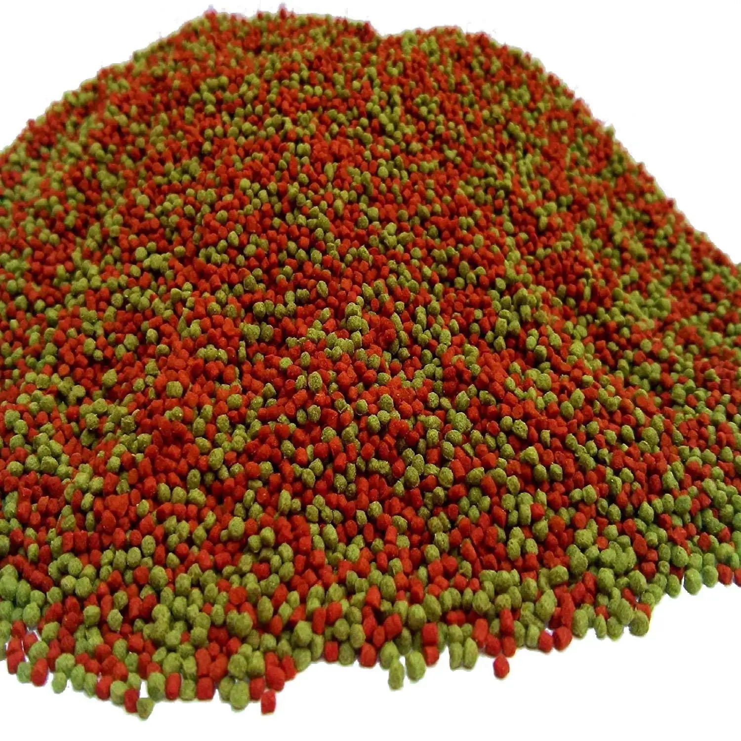 Aquatic Foods Green Gro & Color Red Enhancing 1/32 Floating Pellets Koi. Pond Fish and ALL Tropicals - 4-lbs