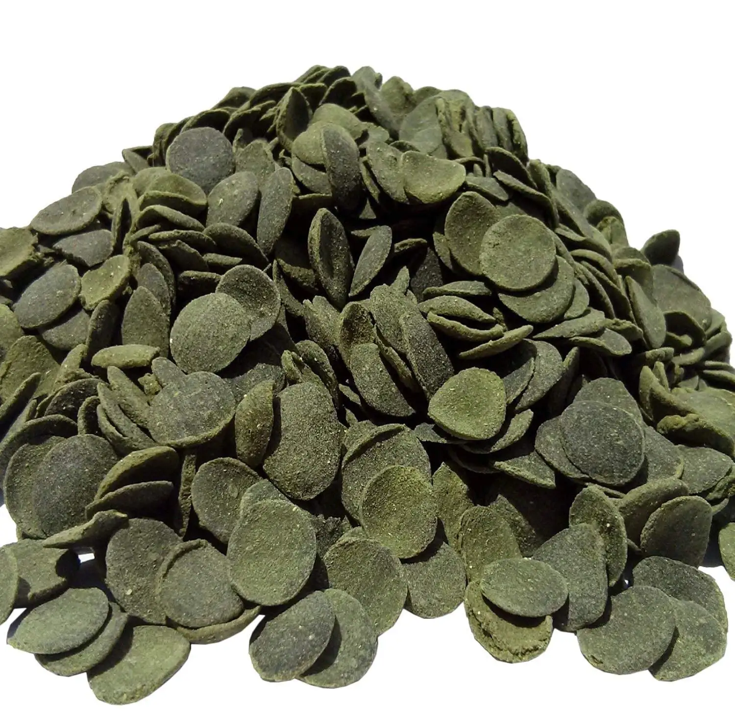 Aquatic Foods Wafers of Spirulina Algae. Algae Vegies. The Premium Pleco. Catfish. Bottom Fish Food - 1/2-lb??AFI