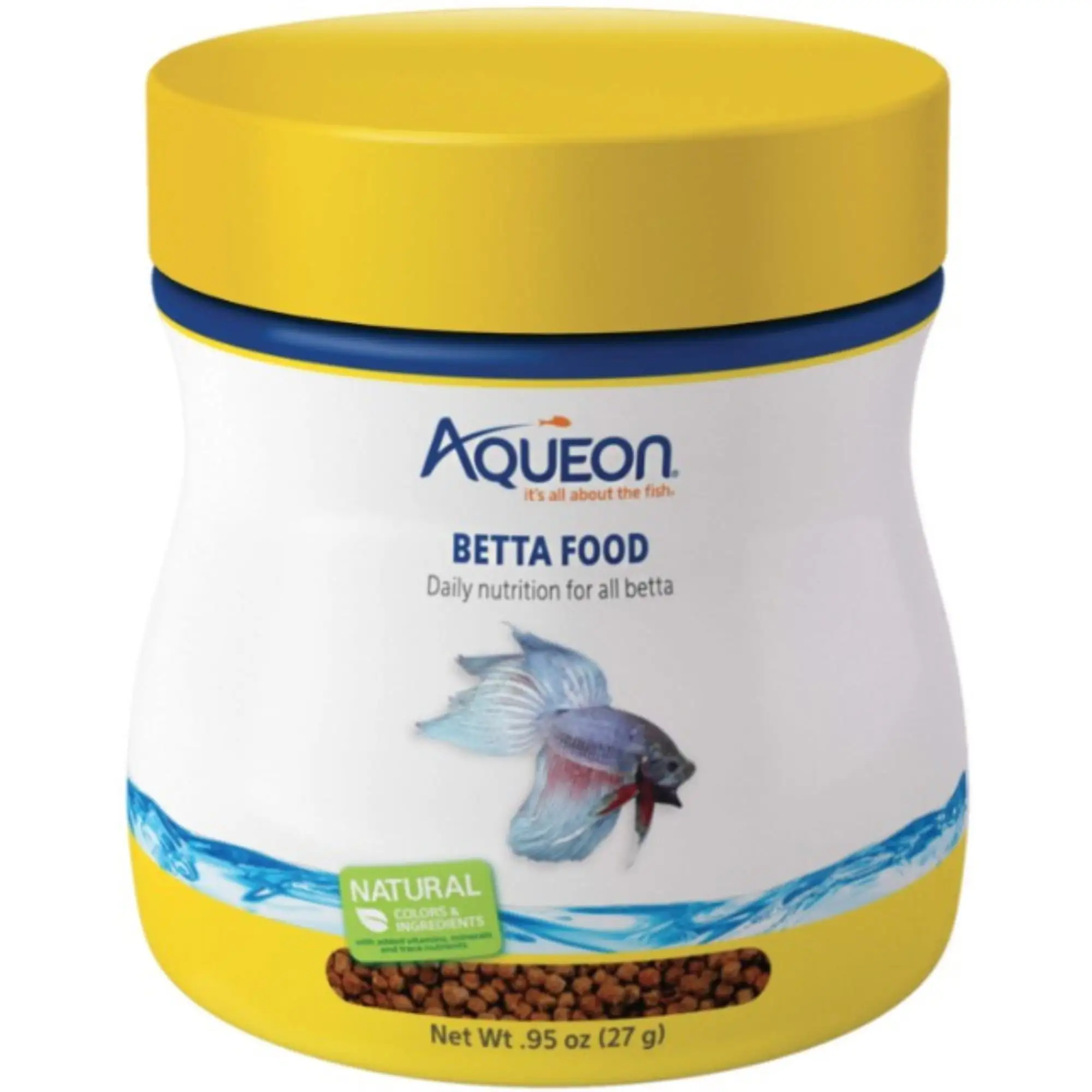 Aqueon Betta Fish Food Daily Nutrition for All Bettas