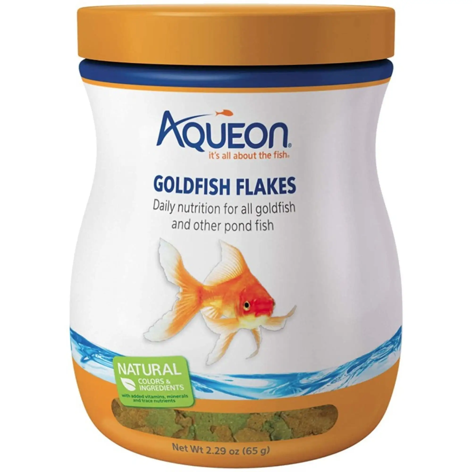 Aqueon Goldfish Flakes Daily Nutrition for All Goldfish and Other Pond Fish