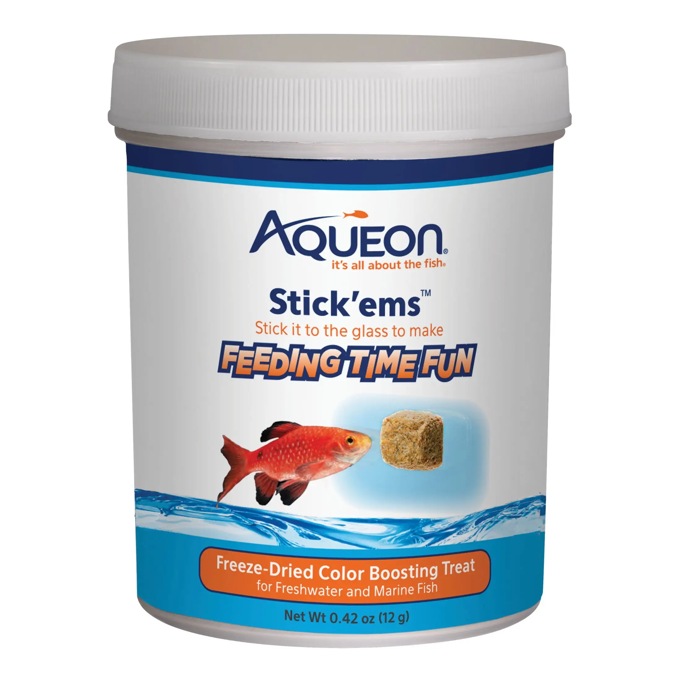 Aqueon Stick'ems Freeze-Dried Color Boosting Treat