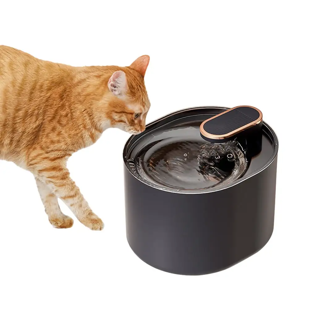 Arealer Intelligent Electric AutomaticFountain Low Noise Dispenser with 3L/ 101OZ Large Capacity for Cats Little Dogs