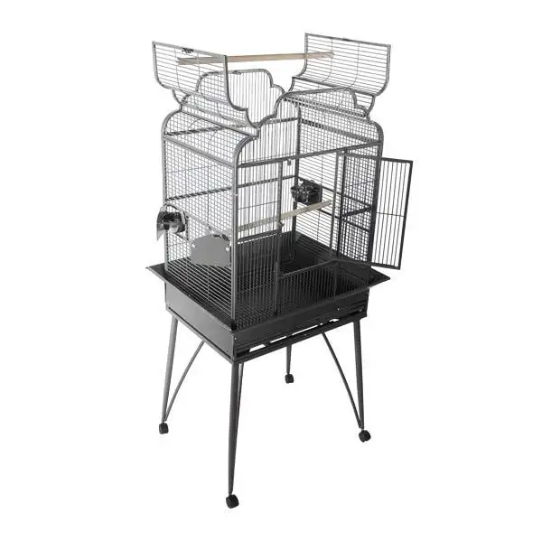 B-2620 Platinum Victorian Open Top Bird Cage. by A&E Cage Company