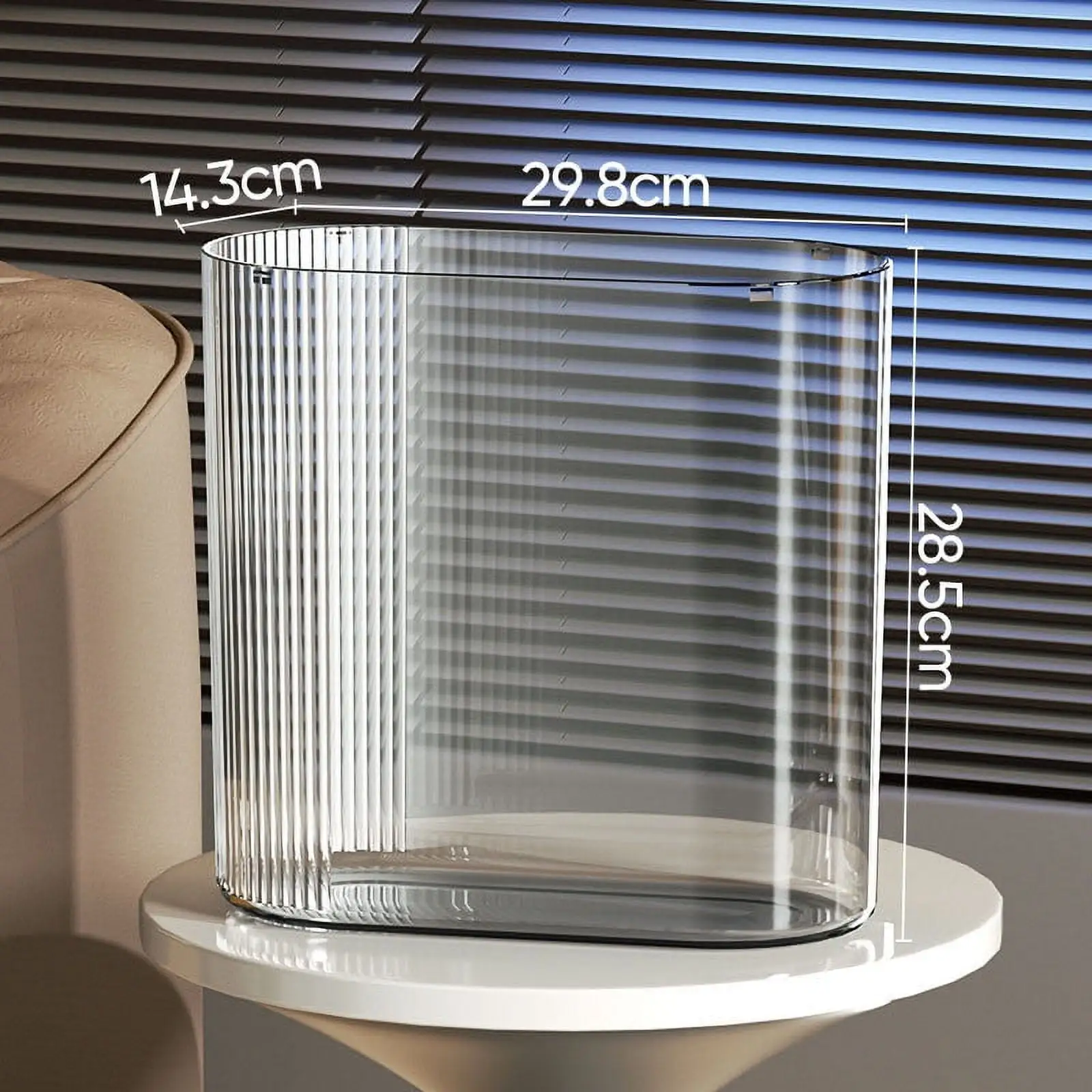 BELLZELY Clearance Transparent Office Fish Tank Living Room Household Small Floor-standing Vase TV Cabinet Deep Water Turtle Breeding Box