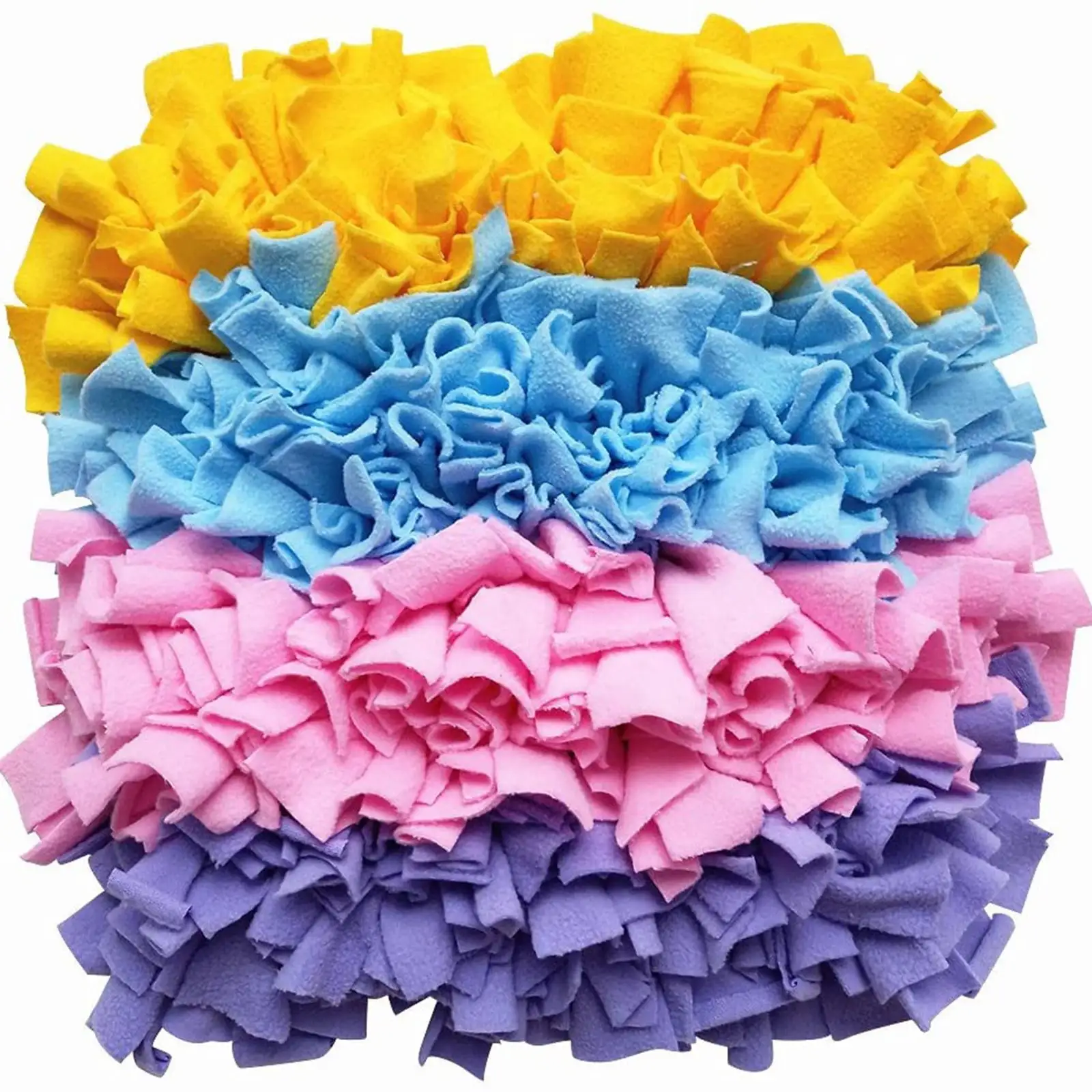 BELLZELY Holiday Time Decor Clearance Wooly Washable Snuffle Mat Feeding Mat for Dogs Naturally Perfect for Any Breed