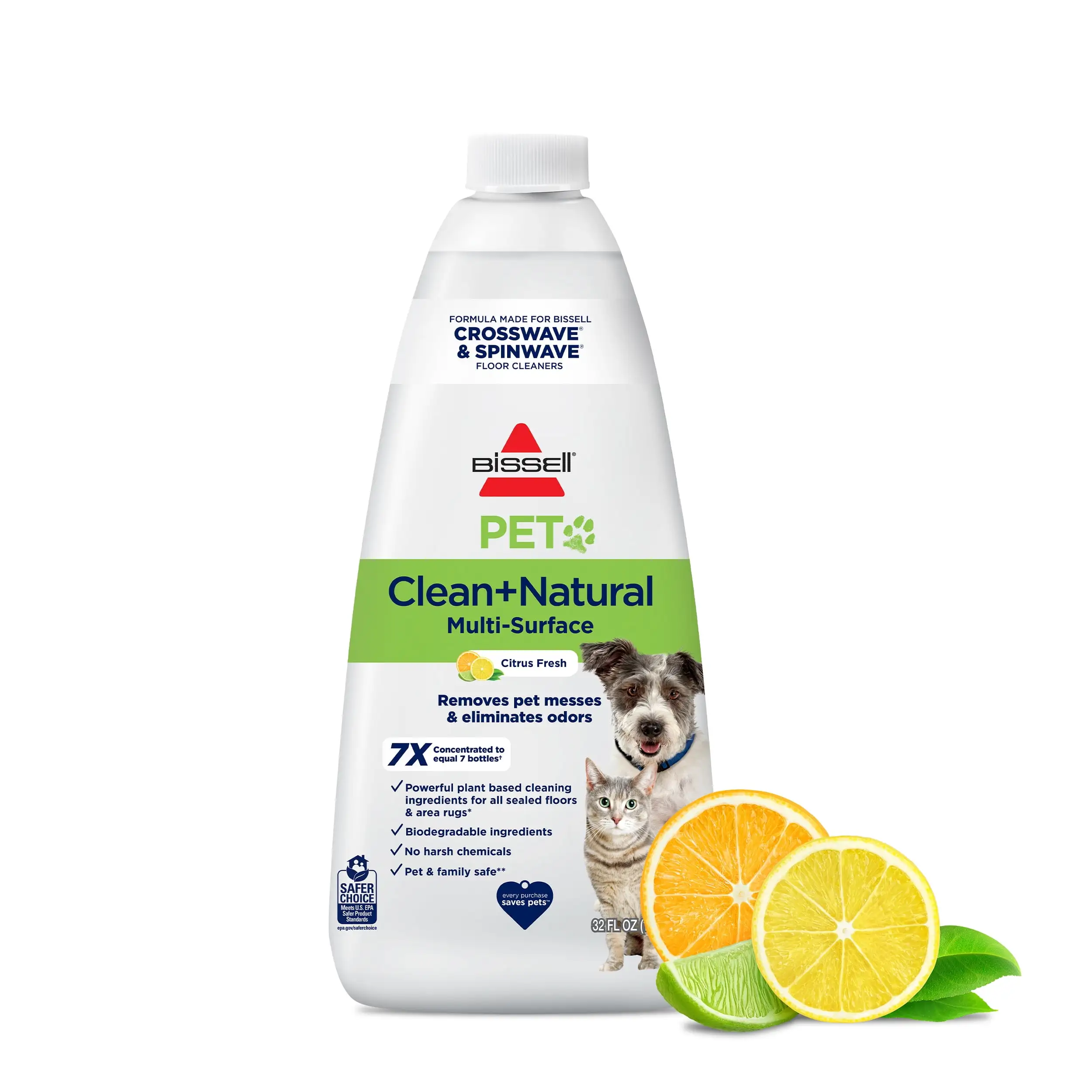 BISSELL Pet Clean and Natural Multi Surface 32 oz. 3123