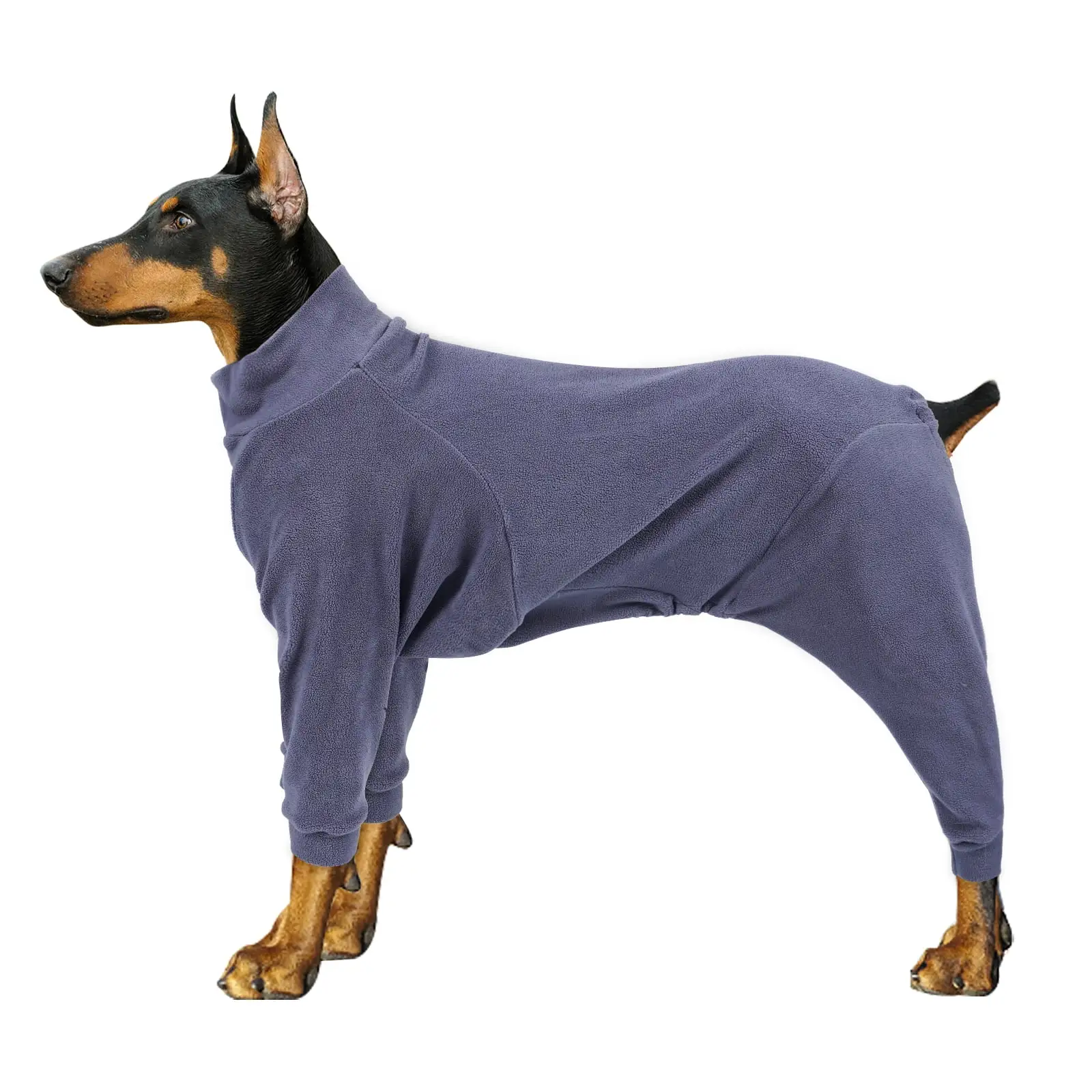 BT Bear Dog Cold Weather Coat. Dog Warm Pajamas Onesie. Soft Winter Dog Sweaters Jacket PJS for Medium Large Dogs Navy XS