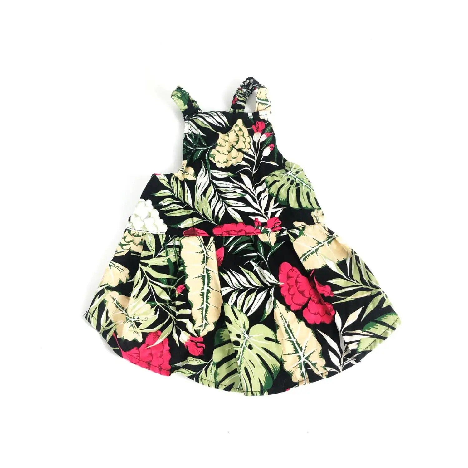 BT Bear Small Dog Hawaiian Dress.Summer Pet Cool Breathable Slip Dress Beach Costume Skirt.Pet Party Outfits Clothing for Cat Puppy Small Dog Black XS