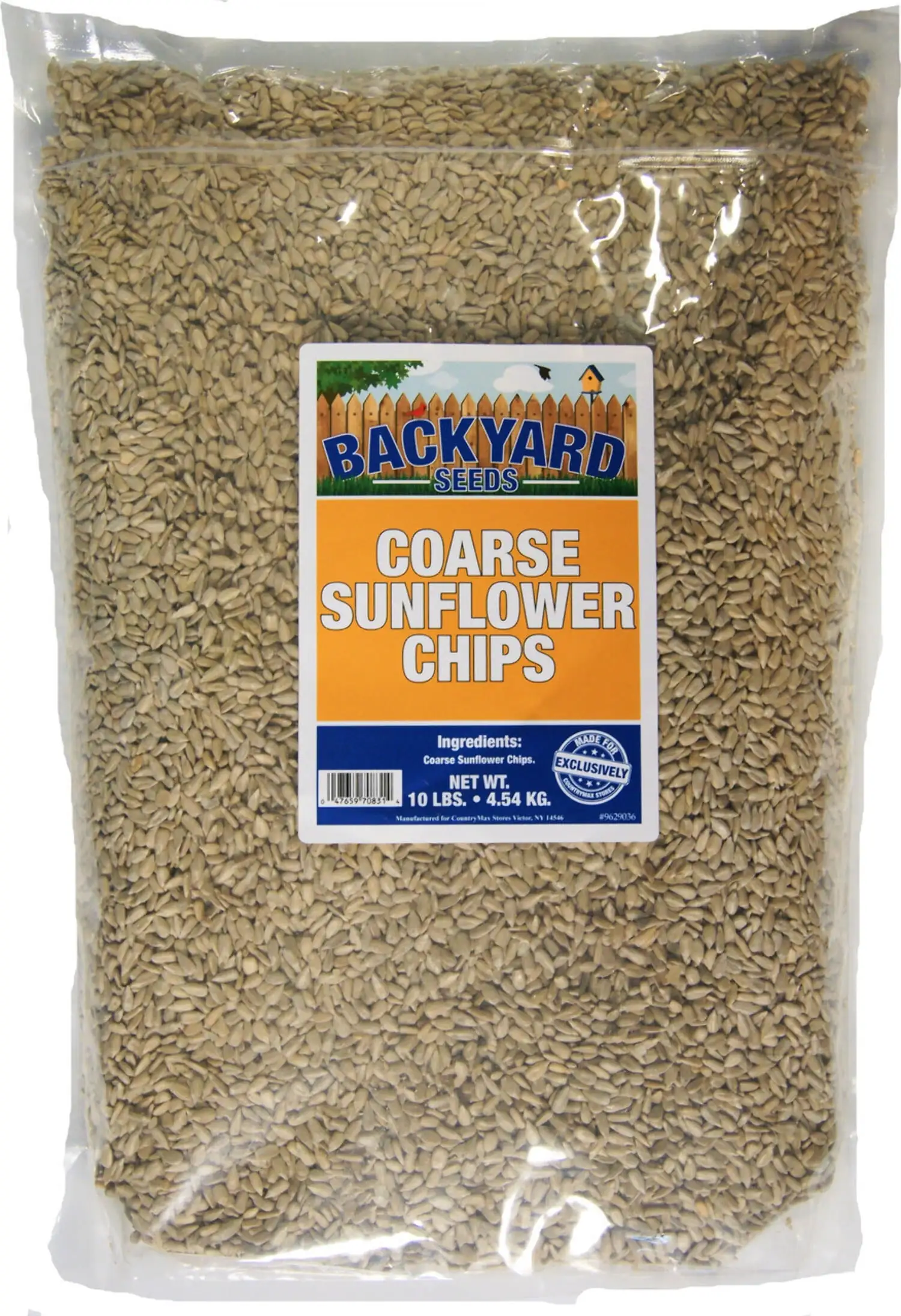 Backyard Seeds Coarse Sunflower Chips Bird Seed