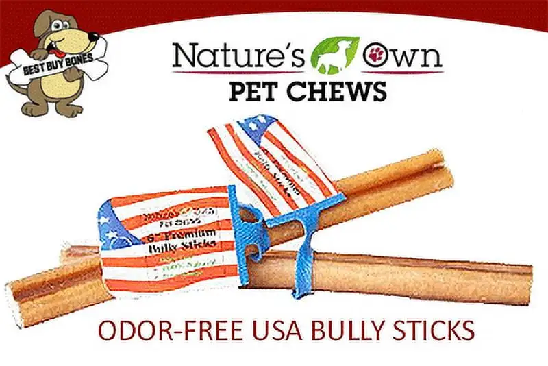 Best BB 6 in. Regular Bully Stick for Dogs - Count 50