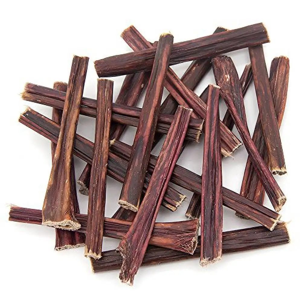 Best Pet Supplies GigaBite 6 Inch Beef Gullet Jerky Sticks (20 Pack) - All Natural. Free Range Beef Esophagus Stick Dog Treat