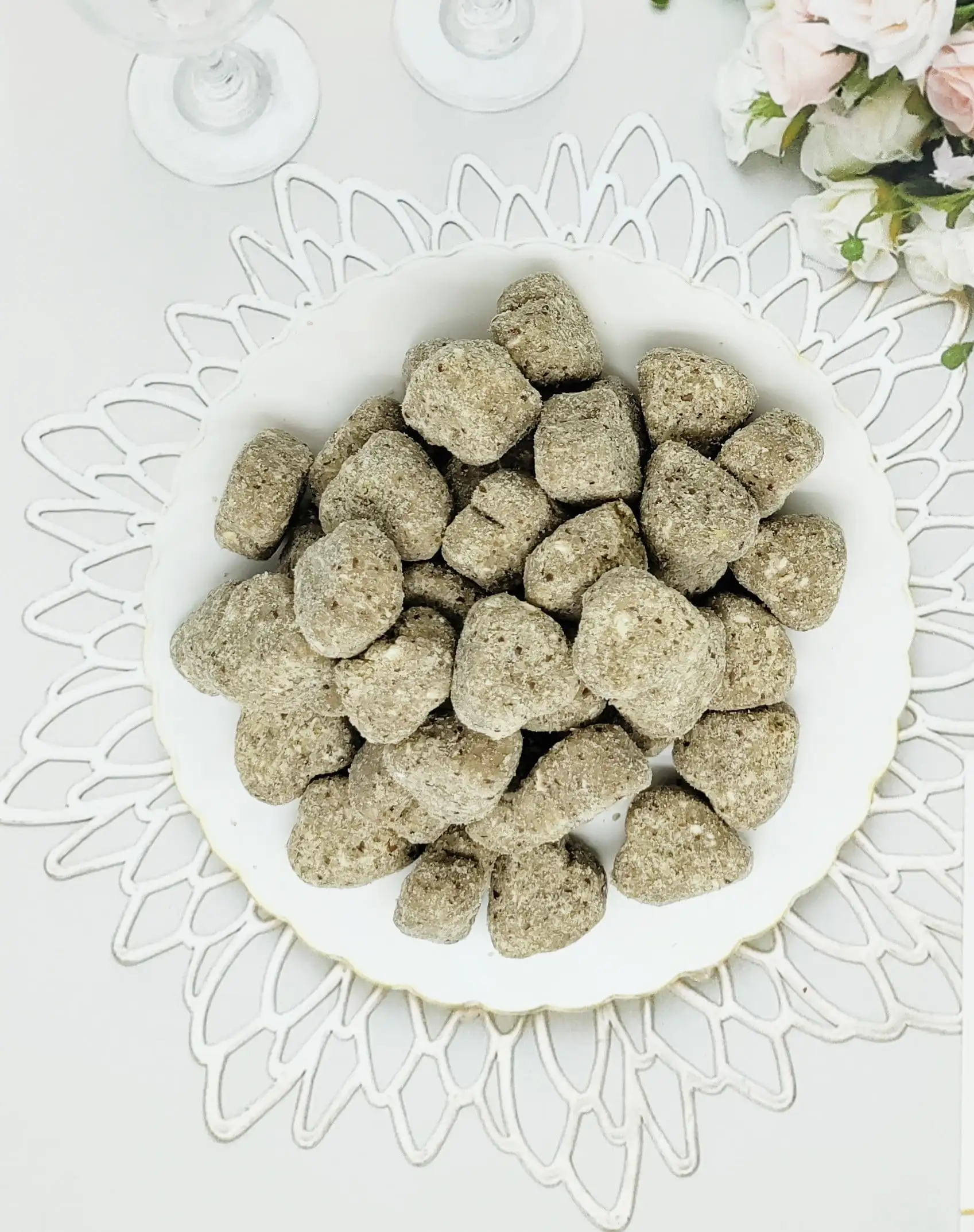 BeyondWhiskers Coconut Salmon Skin and Coat Soft Chews. Dog treats