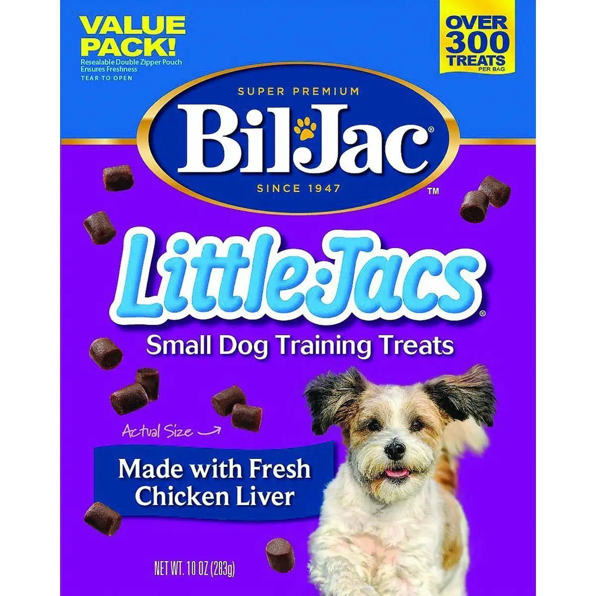 Bil-Jac Little Jacs Small Dog Liver Treats 10 oz