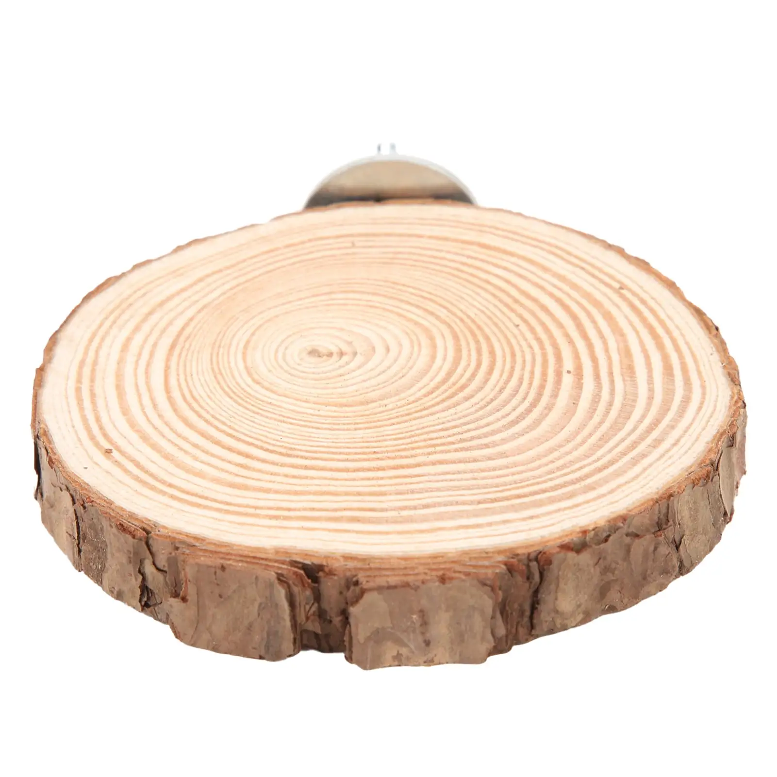 Birds Round Perch Platform. Natural Wood Practical Safe Bird Round Wooden Stand For Home For Garden 5-6