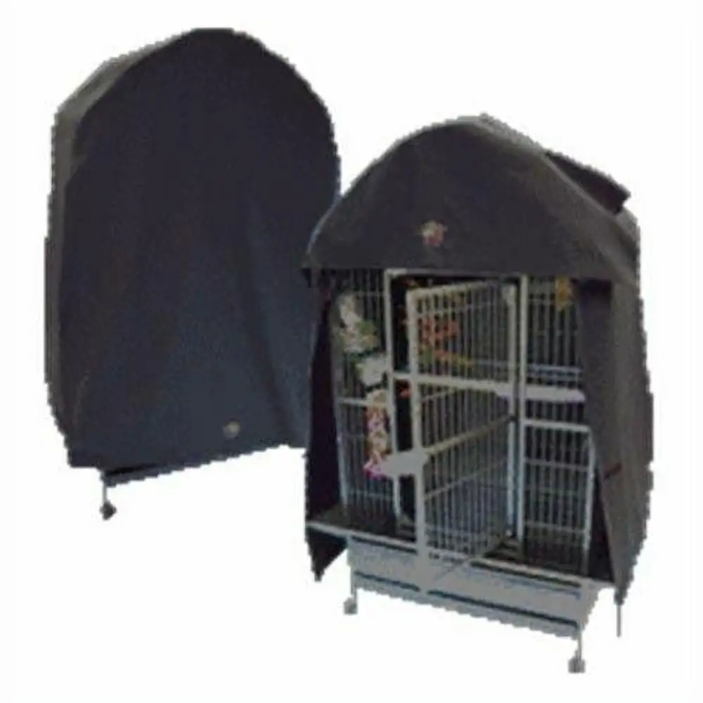 Bonka Bird Toys Cage Cover Model 3630DT for Dome Top Parrot Bird Cages Color: Black