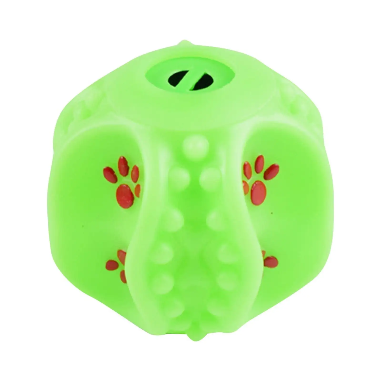 Brother Teddy Curved Spherical Shaped Squeaky Dog Toys .Dog Training Tools Dog Fetch Toy for Small Medium Large Dogs Throwing. Catching. Tough Dog Toys for Chewers Green